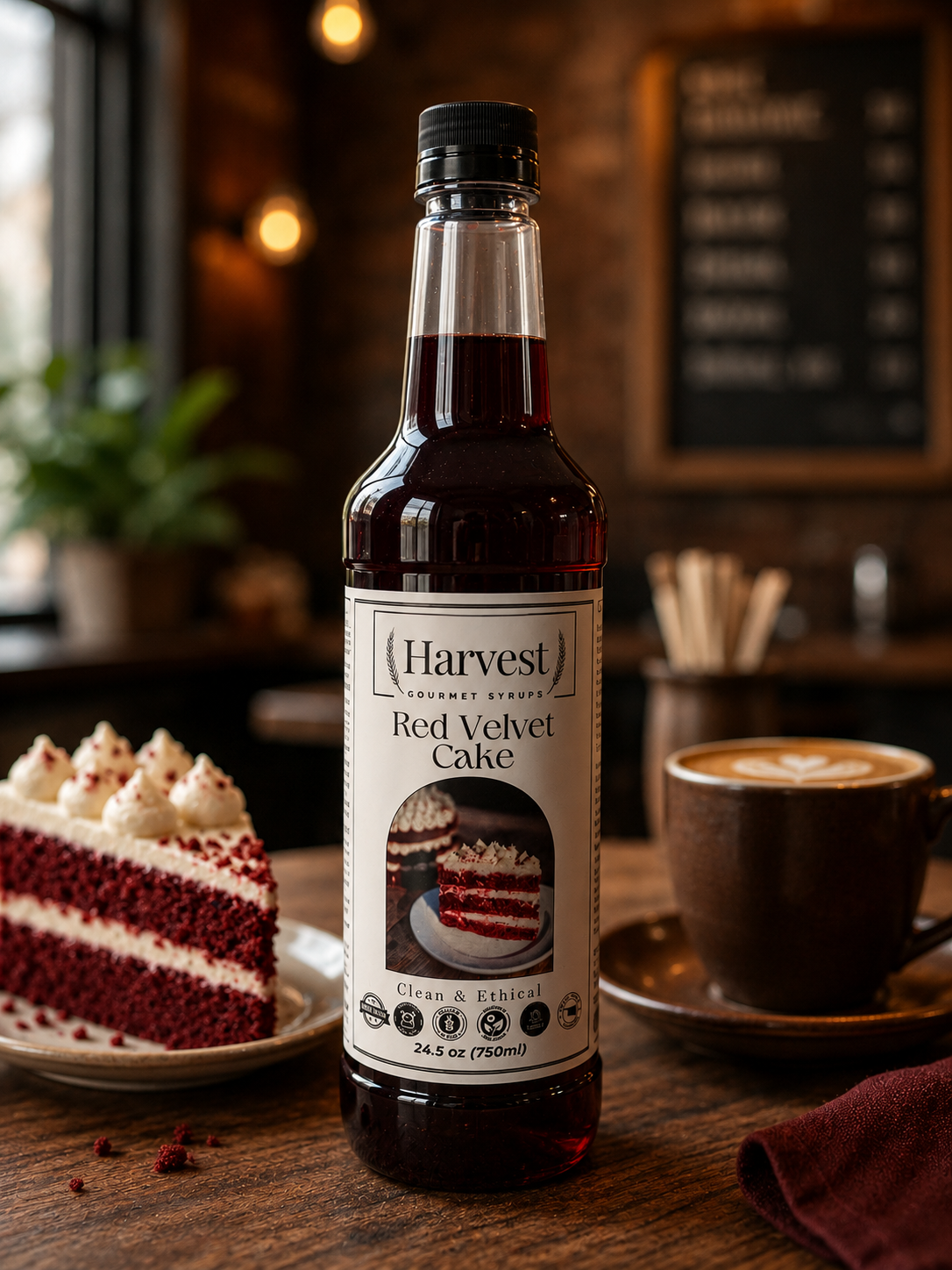 Red Velvet Syrup - Case of 9 Bottles