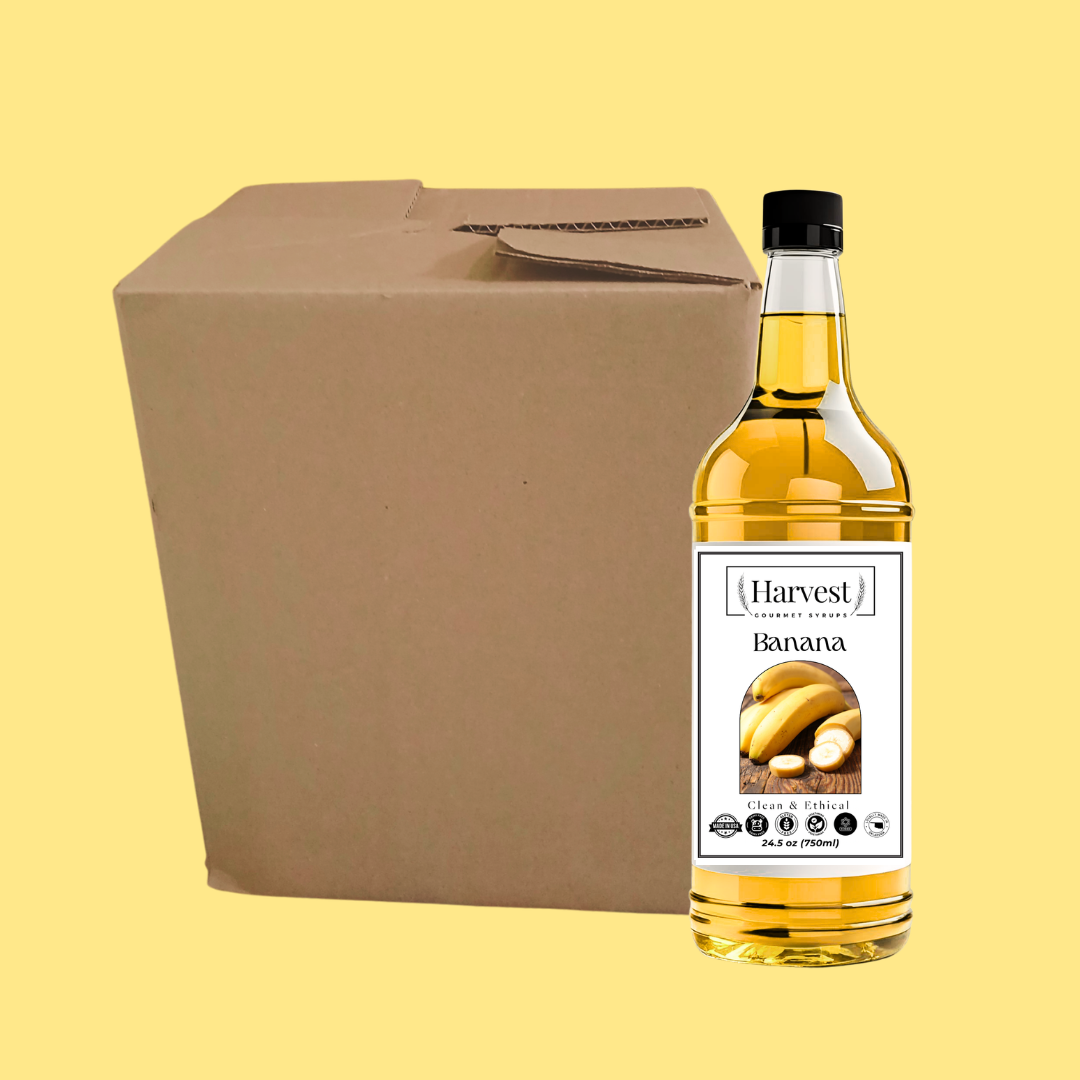 Banana Syrup - Case of 9 Bottles