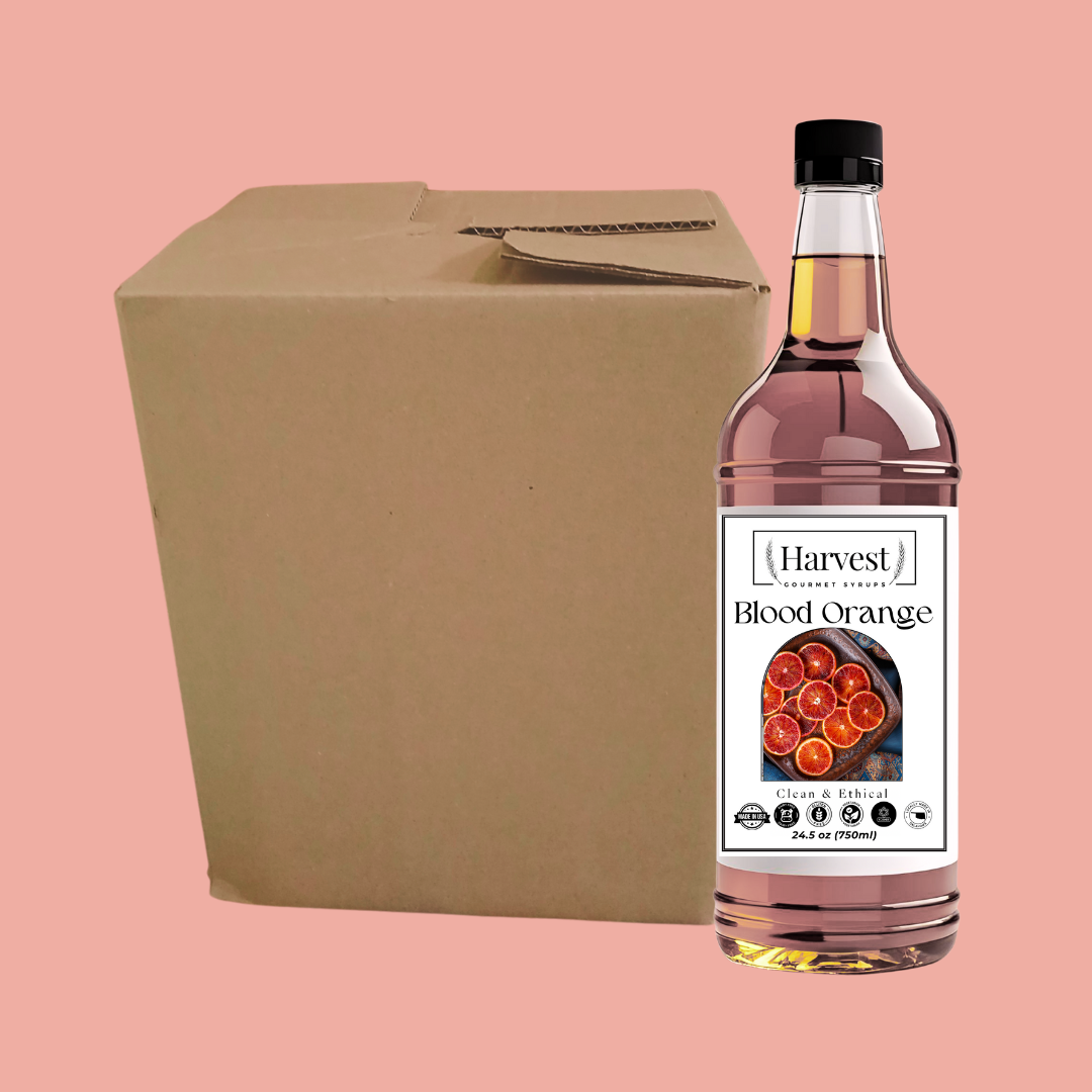 Blood Orange Syrup - Case of 9 Bottles