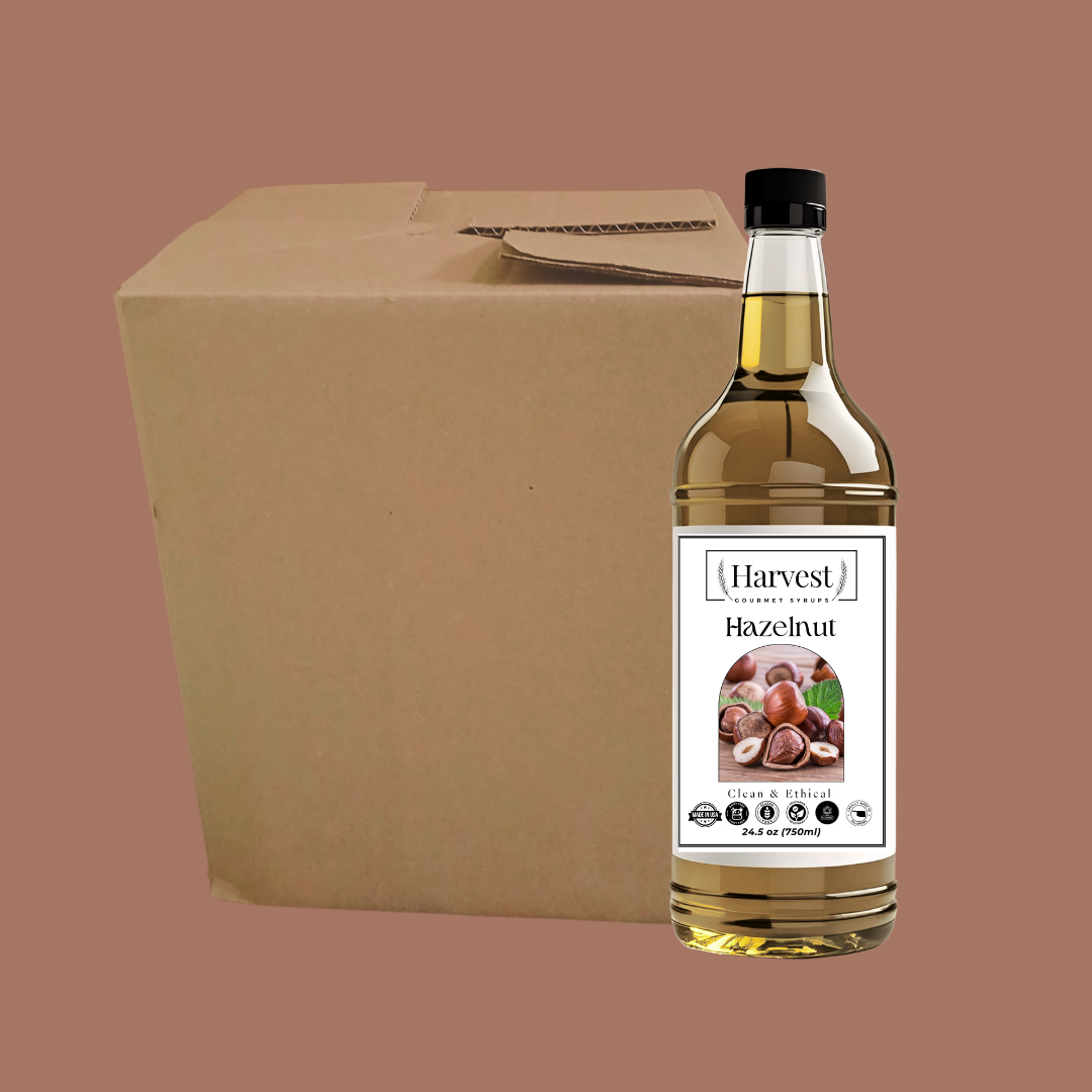 Hazelnut Syrup - Case of 9 Bottles