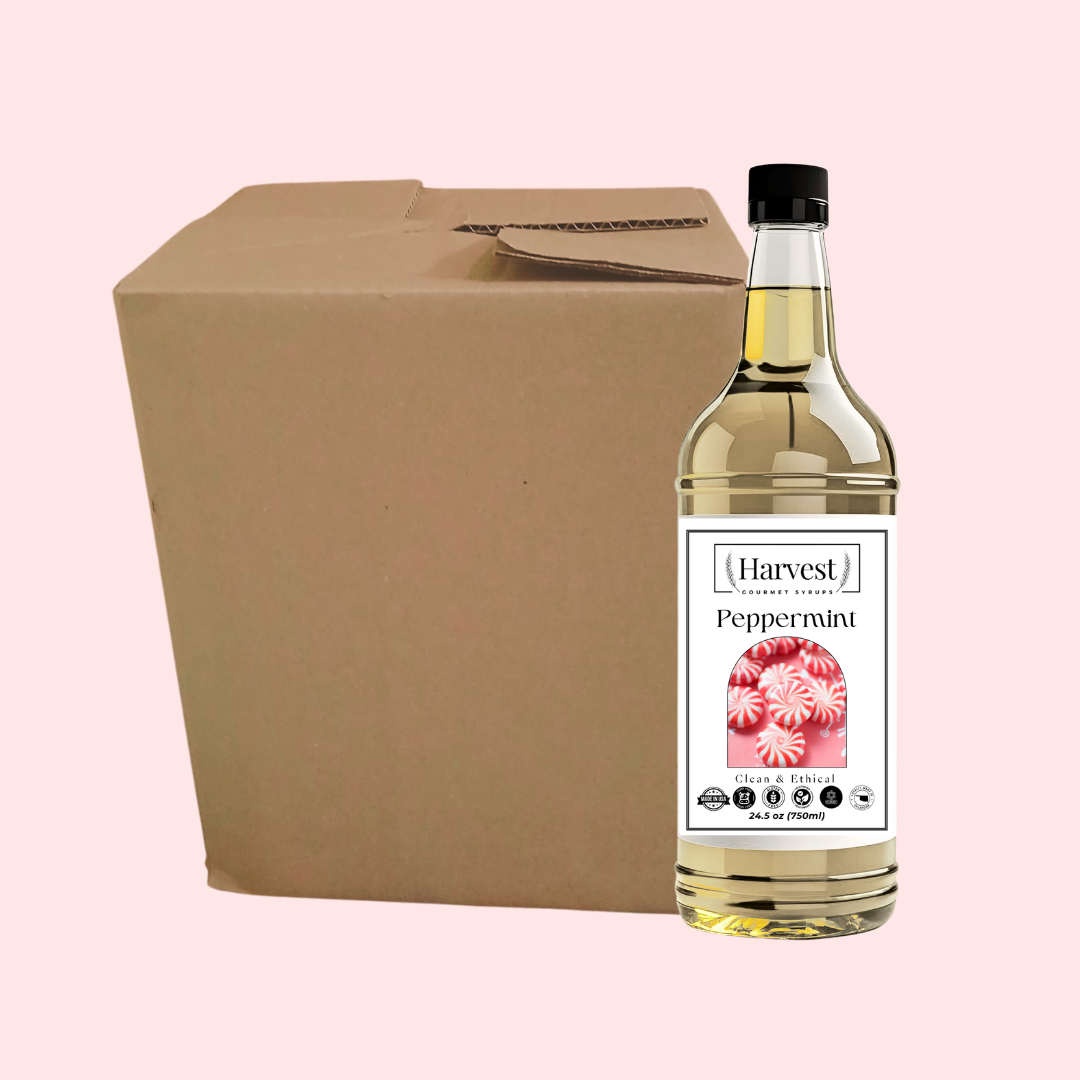 Peppermint Syrup - Case of 9 Bottles