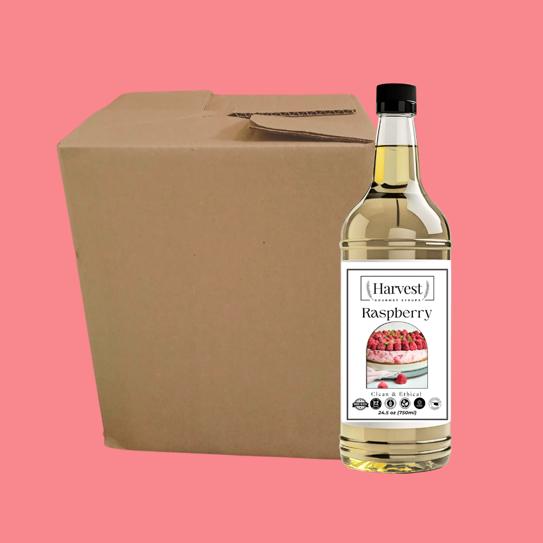 Raspberry Syrup - Case of 9 Bottles